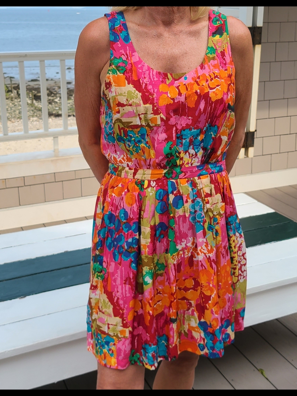 Silk Party Dress Size 8